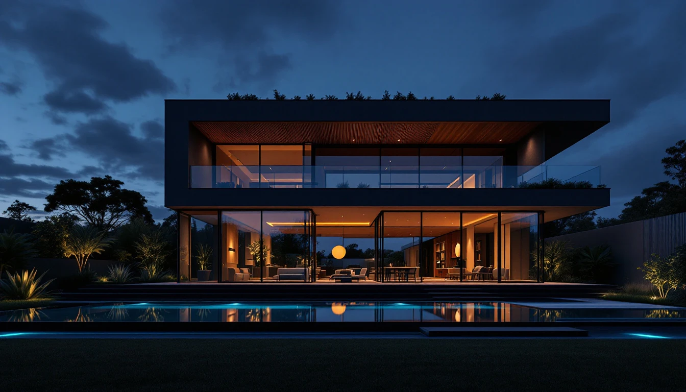 A modern Australian investment property at dusk